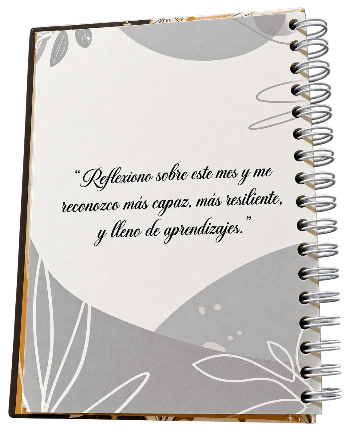 Página de reflexión mensual